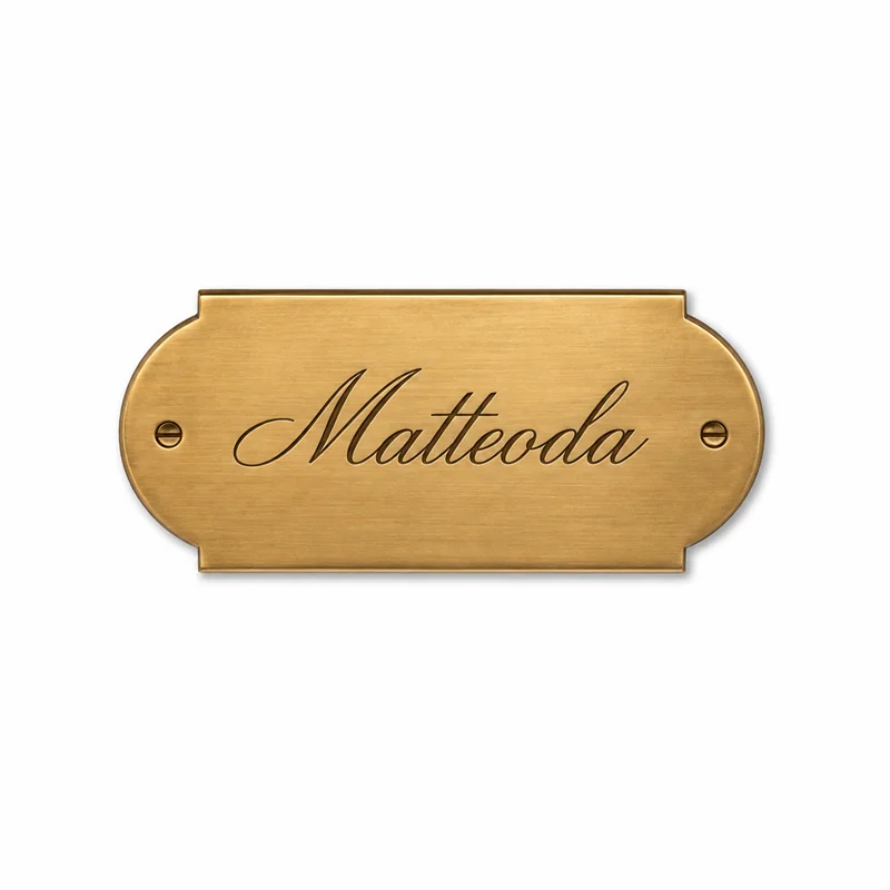 Ottocento Antologhia Door plate KOT118