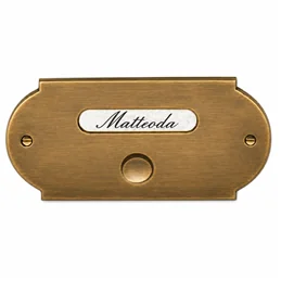 Ottocento Antologhia Campanello in ottone KOT318