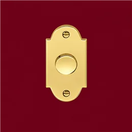 Colombo Design Ottocento KOT418 – Campanello in Ottone con Pulsante Elettrico Antologhia