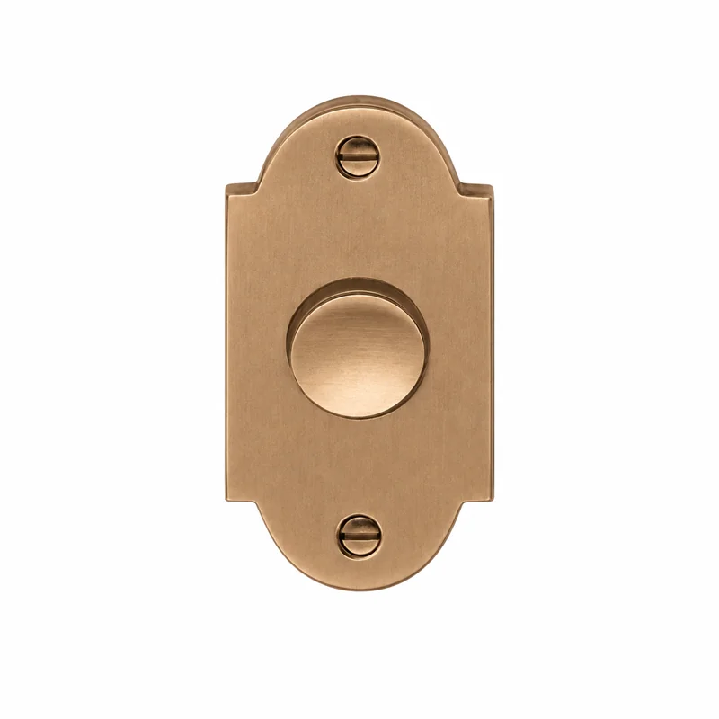 Colombo Design Ottocento KOT418 – Brass Door Bell with Electric Button, Antologhia