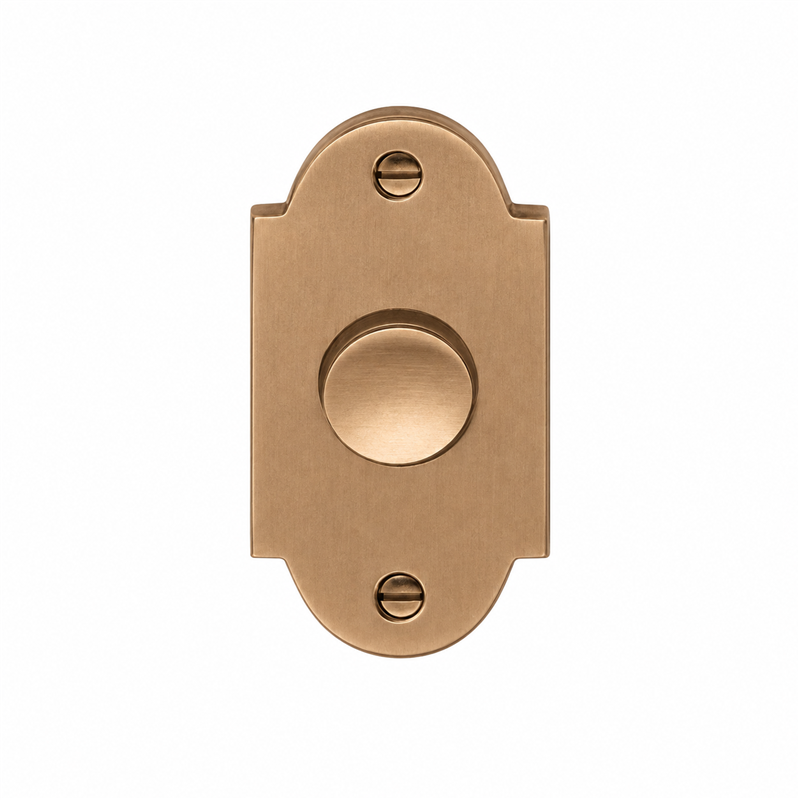 Colombo Design Ottocento KOT418 – Campanello in Ottone con Pulsante Elettrico Antologhia