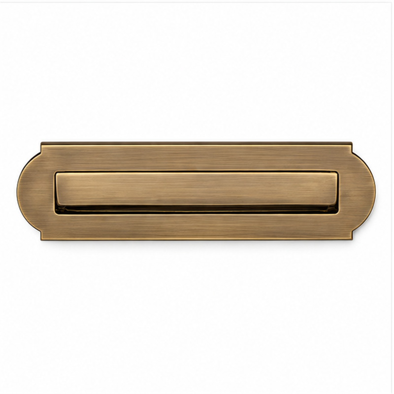 Colombo Design Ottocento KOT218 – Buca per Lettere in Ottone Antologhia