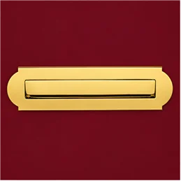 Colombo Design Ottocento KOT218 – Buca per Lettere in Ottone Antologhia