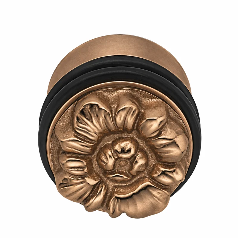 Colombo Design Universal KUN112 – Fermaporta a Pavimento in Ottone Antologhia