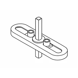 Movimento Gratz-7 con boccole per cremonese finestra Colombo Design KGRATZ-7CB