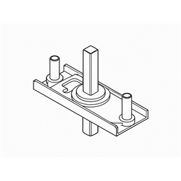Colombo Design KMP-7 MP-7 mechanism for window cremone handles