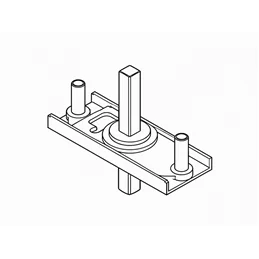 Colombo Design KMP-7 MP-7 mechanism for window cremone handles