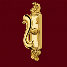 Colombo Design Barocco KBA12 – Brass Window Cremone Handle, Antologhia