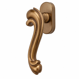 Colombo Design Barocco KBA12DK/SM – Brass Tilt-and-Turn Window Handle, Antologhia