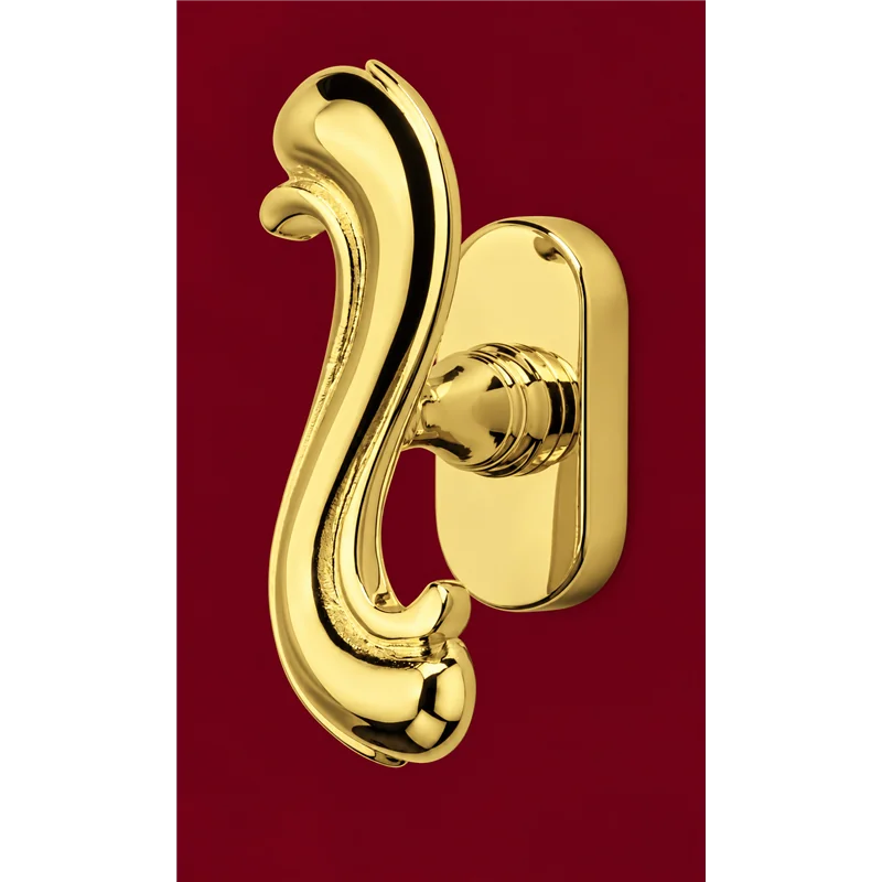 Colombo Design Barocco KBA12 CRDK – Brass Tilt-and-Turn Window Handle on Rose