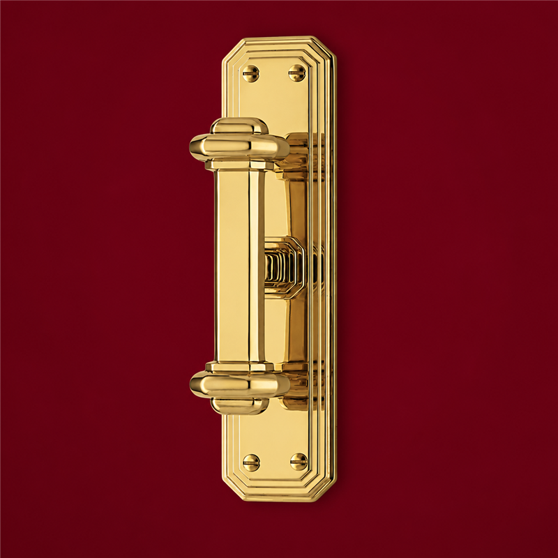 Colombo Design Busiri KBU12 / KBU12B – Brass Window Cremone Handle, Antologhia