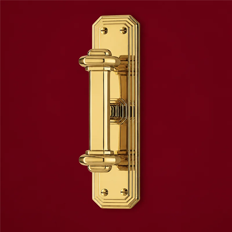Colombo Design Busiri KBU12 / KBU12B – Brass Window Cremone Handle, Antologhia
