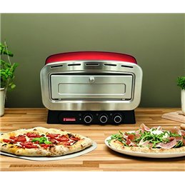 Sandrigarden PETRA 1800W Electric Pizza Oven – 400°C with Stone and Pizza Peel