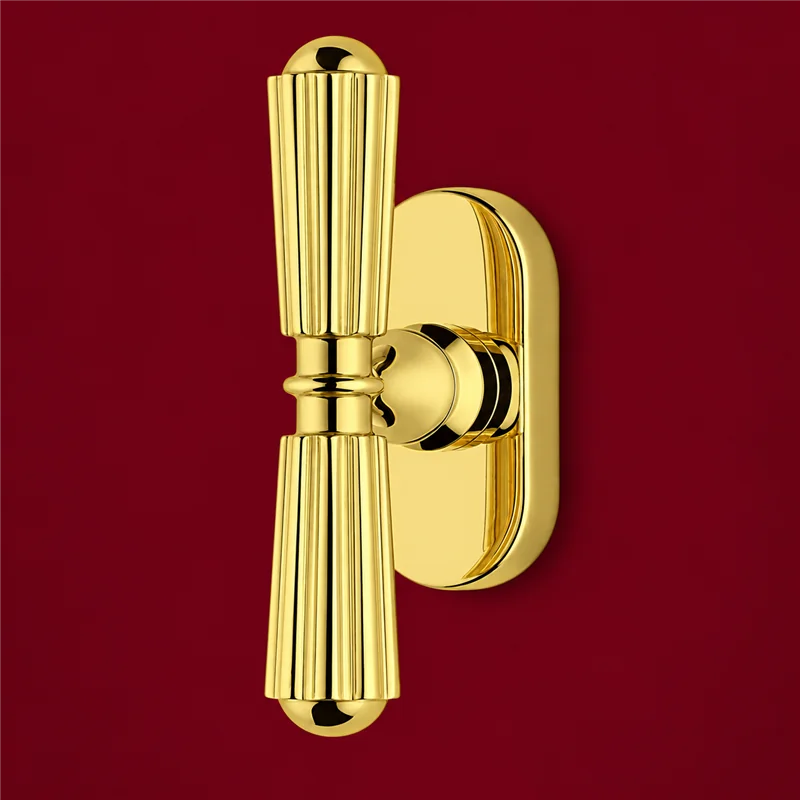 Colombo Design Capri KCR12 CRDK – Brass Tilt-and-Turn Window Handle on Oval Rose