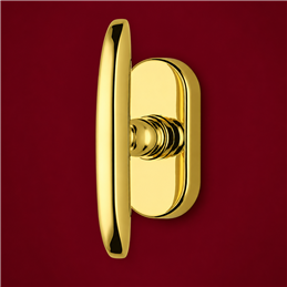 Colombo Design Firenze KOT22 CRDK – Brass Tilt-and-Turn Window Handle