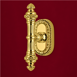 Colombo Design Impero KIM12 CRDK – Brass Tilt-and-Turn Window Handle on Compact Rose