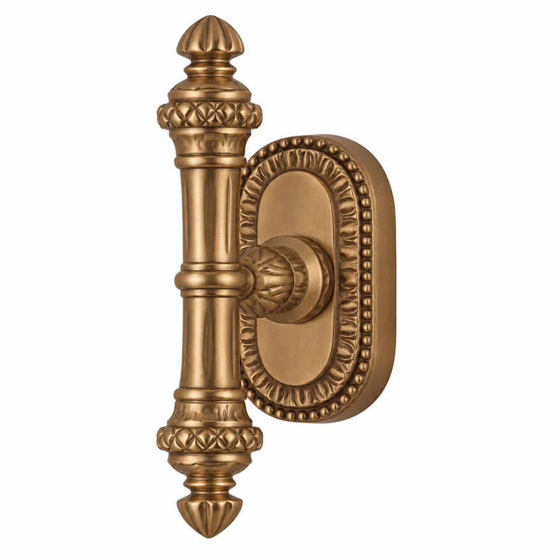 Colombo Design Impero KIM12 CRDK – Brass Tilt-and-Turn Window Handle on Compact Rose