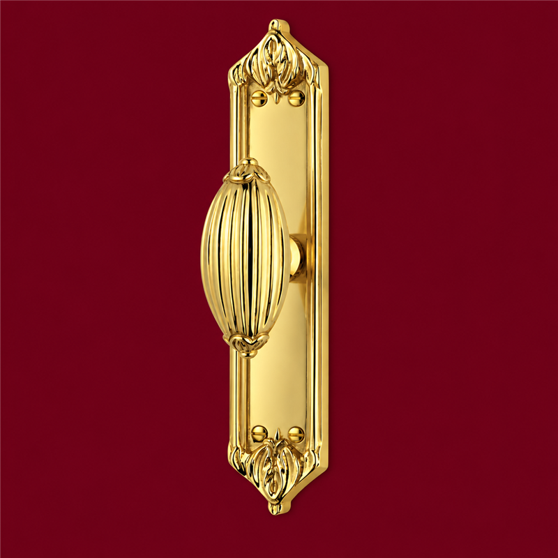 Colombo Design Louis XVI KLU12 / KLU12B – Brass Window Cremone Handle, Antologhia