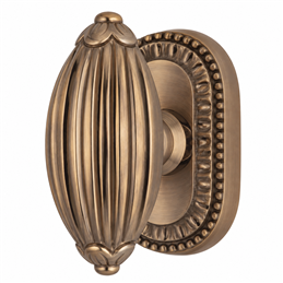 Colombo Design Louis XVI KLU12 CRDK – Brass Tilt-and-Turn Window Handle on Compact Rose | Antologhia