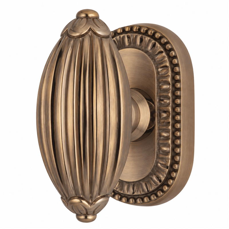 Colombo Design Louis XVI KLU12 CRDK – Brass Tilt-and-Turn Window Handle on Compact Rose | Antologhia