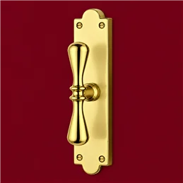 Colombo Design Lidia KOT32 – Cremonese per Finestra in Ottone su Placca Antologhia