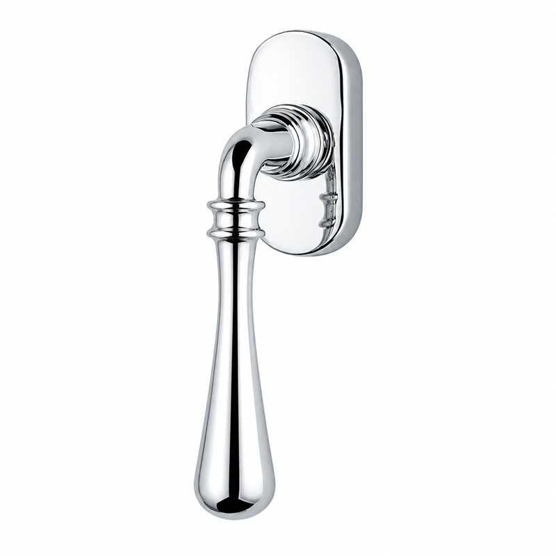 Colombo Design Lidia KOT32 DK/SM – Brass Tilt-and-Turn Window Handle on Backplate | Antologhia