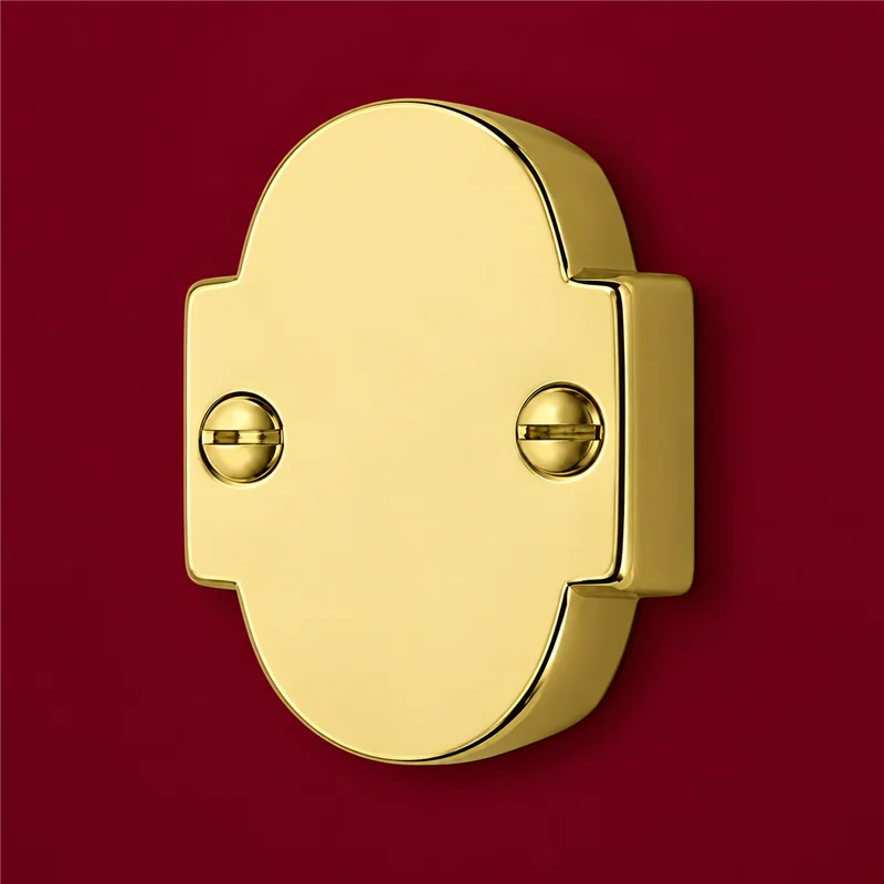 Colombo Design Ottocento KOT22PS – Passante Ovale in Ottone per Aste Esterne Antologhia