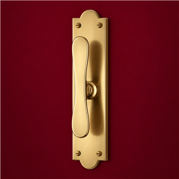 Colombo Design Palatino KPA22 / KPA22B – Traditional Brass Window Cremone Handle | Antologhia