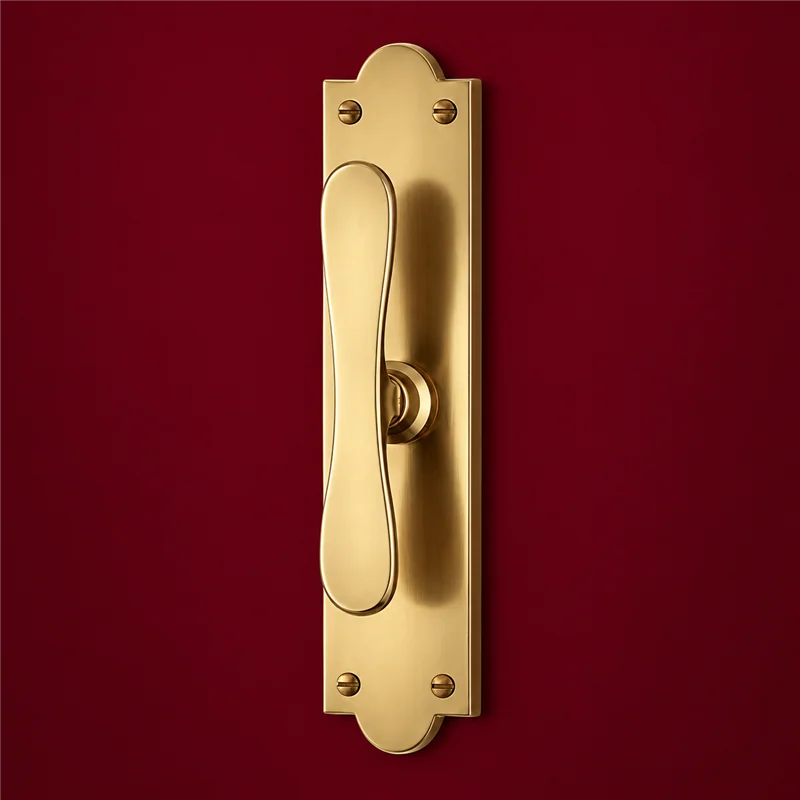 Colombo Design Palatino KPA22 / KPA22B – Traditional Brass Window Cremone Handle | Antologhia