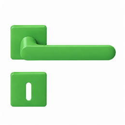 Colombo Design ONE Q CC21 R / RY – Square Rose Door Lever Handle | Mood Collection