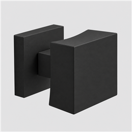 Colombo Design ONE Q CC25 – Square Fixed Brass Door Knob 52×52 mm | Mood Collection