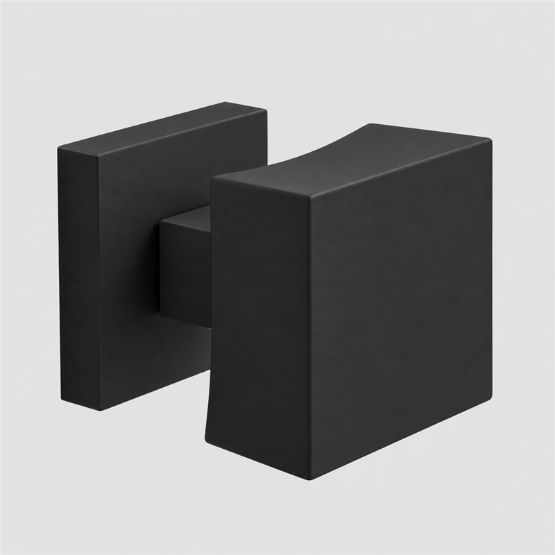 Colombo Design ONE Q CC25 – Square Fixed Brass Door Knob 52×52 mm | Mood Collection