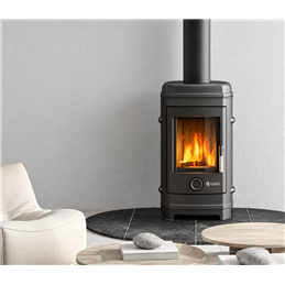 Stufa a legna in ghisa Caminetti Montegrappa LILAS EP 8,9 kW – 5 Stelle