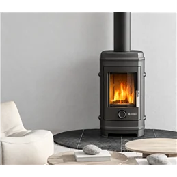 Stufa a legna in ghisa Caminetti Montegrappa LILAS EP 8,9 kW – 5 Stelle