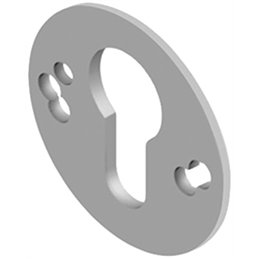 DISEC A1566 – Universal Spacer for Ø50 mm Cylinder Protectors, 2 mm, Zinc-Plated Steel