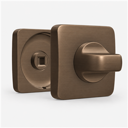 Colombo Design ONE Q CC29 BZG – Nottolino Bagno WC su Rosetta Quadrata 52×52 mm | Mood Collection