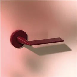 Colombo Design Laconica AM41 R / RY – Maniglia per Porta su Rosetta Tonda Ø50 mm | Alberto Meda