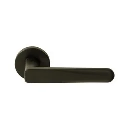 Colombo Design Robot6 ID81 R / RY – Round Rose Door Lever Handle Ø50 mm | Robotech Collection