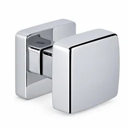 Colombo Design Kubo ID45 FISSO – Pomolo Singolo Quadrato per Porta 55×55 mm
