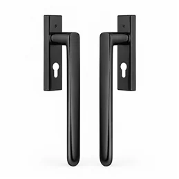 Colombo Design Robot6 ID813 YQ – Pair of Lift-and-Slide Handles with Euro Cylinder Preparation