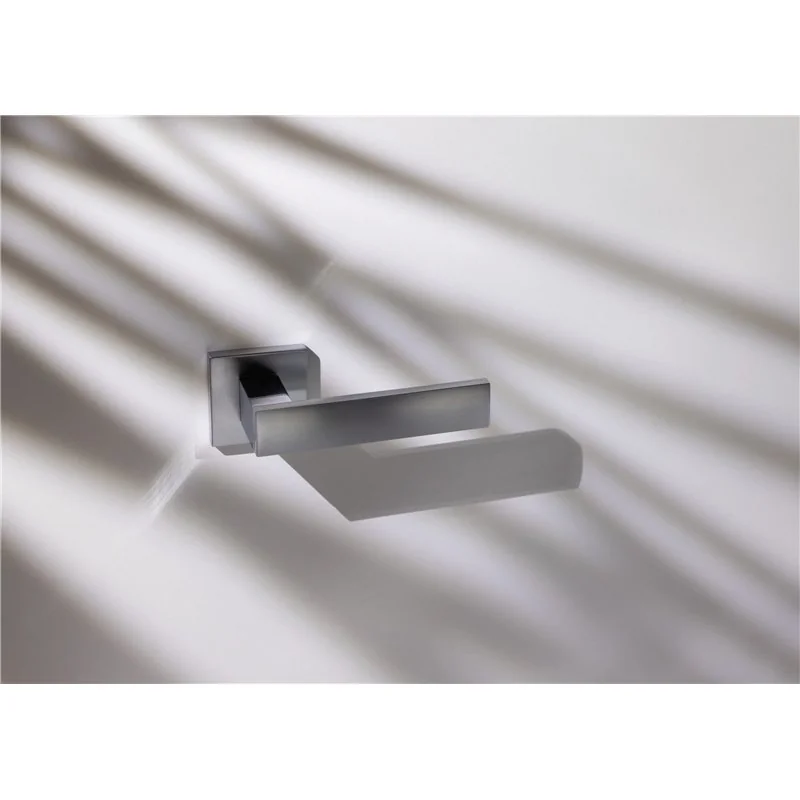 Colombo Design Alba LC91 R/RY – Two-Tone Square Rose Door Lever | Luca Colombo