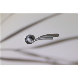 Colombo Design Edo MH11 R/RY – Round Rose Door Lever | Makio Hasuike