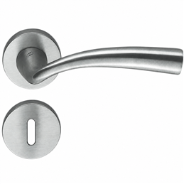 Colombo Design Edo MH11 R/RY – Maniglia per Porta su Rosetta Tonda | Makio Hasuike