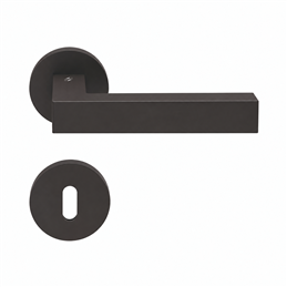 Colombo Design Elle BD11 R/RY – Maniglia per Porta su Rosetta Tonda | Bartoli Design