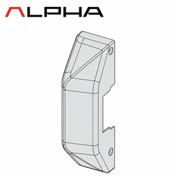 CISA ALPHA 06A98.12.0 Black Cover for Electric Strike