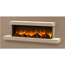 M-Living CITY 75 – Built-in LED Electric Fireplace 1.5 kW