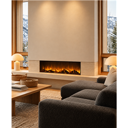 M-Living CITY 120 – Camino Elettrico LED da Incasso 1,5 kW
