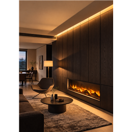 M-Living CITY 160 – Camino Elettrico LED da Incasso 1,5 kW