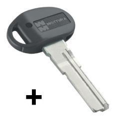 Additional key for Mottura Champions C10 cylinder