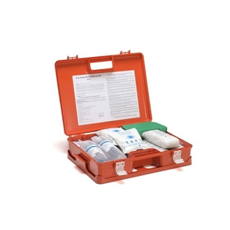 Valigetta pronto soccorso cat. A/B (oltre 3 persone) arancio